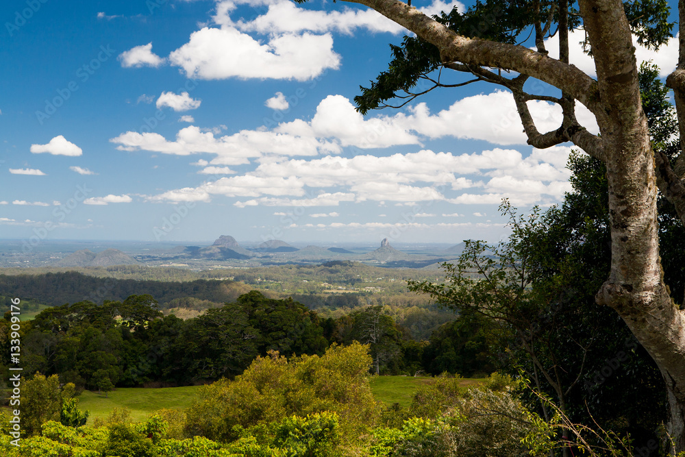 Fototapeta premium Glass House Mountains