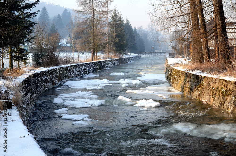 Winter river