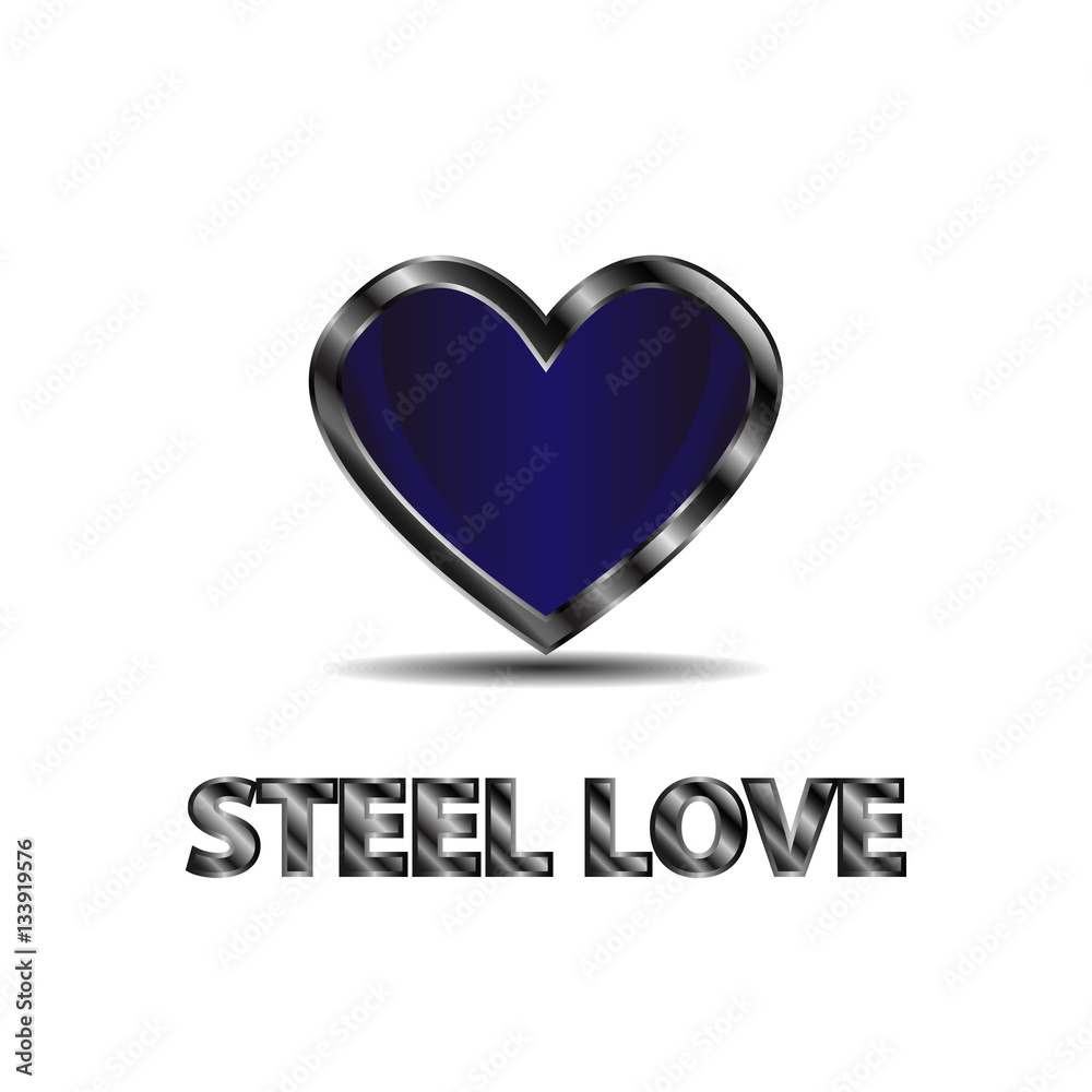 steel love blue