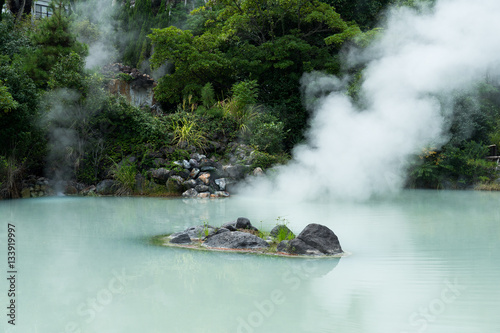 Hot springs in Beppu