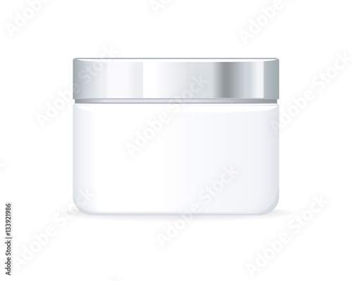 Cream or Gel bottle. Empty Cosmetic Product