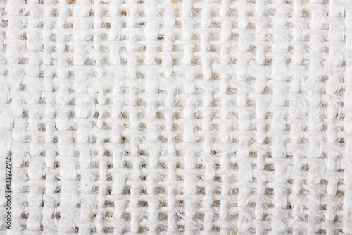 White fabric canvas texture.