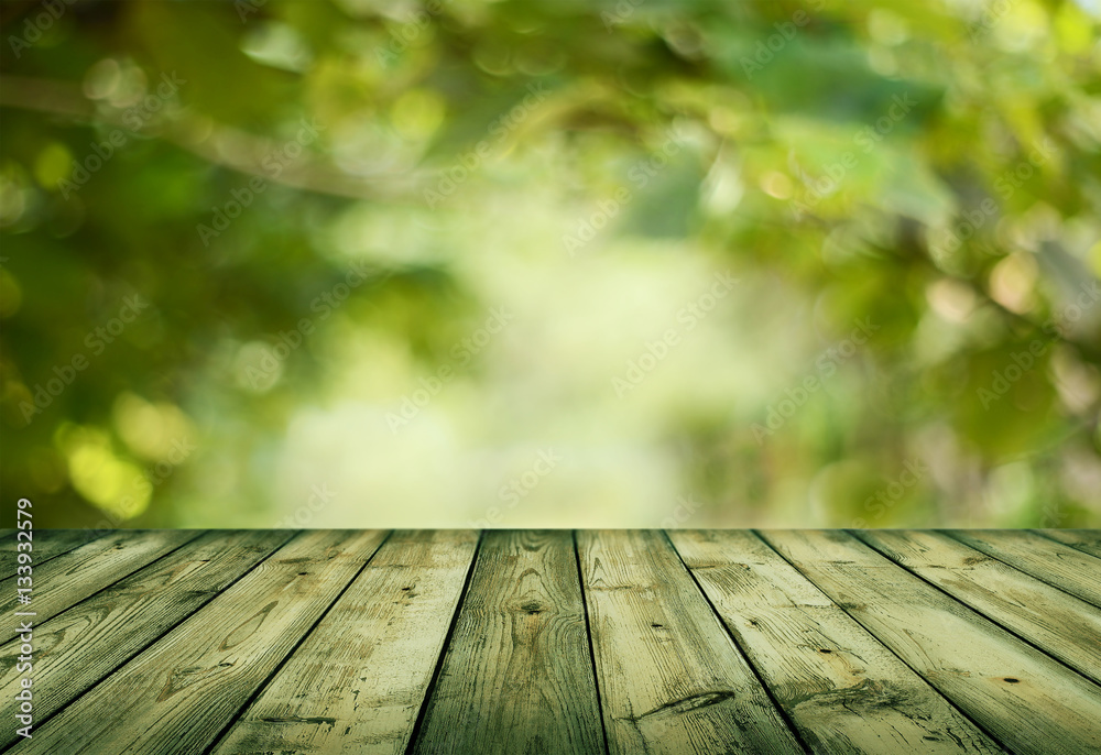 empty table