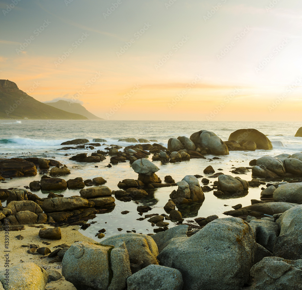 South African Ocean Sunset