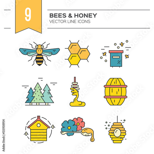 Honey Icon Collection