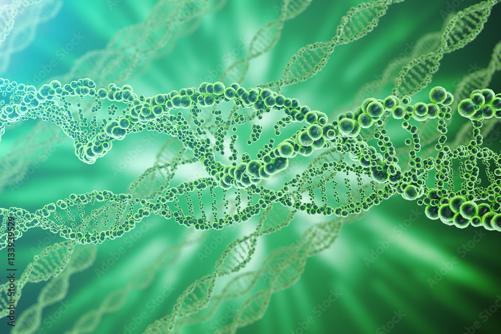 Digital illustration DNA structure in colourful background. Medicine concept 3d rendering Digital illustration DNA structure in colourful background. Medicine concept 3d rendering