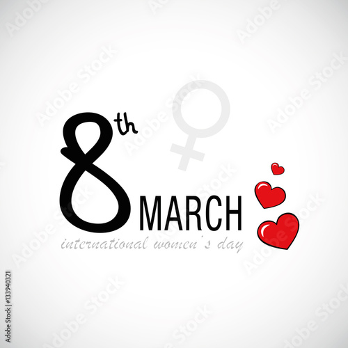 international womans day aufsteigende herzen