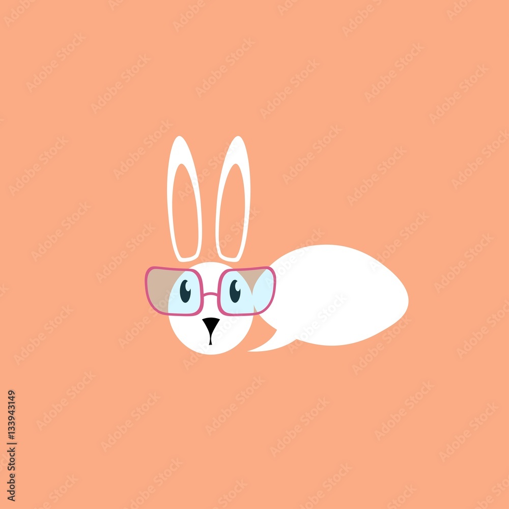 Obraz premium Easter Rabbit animal cartoon