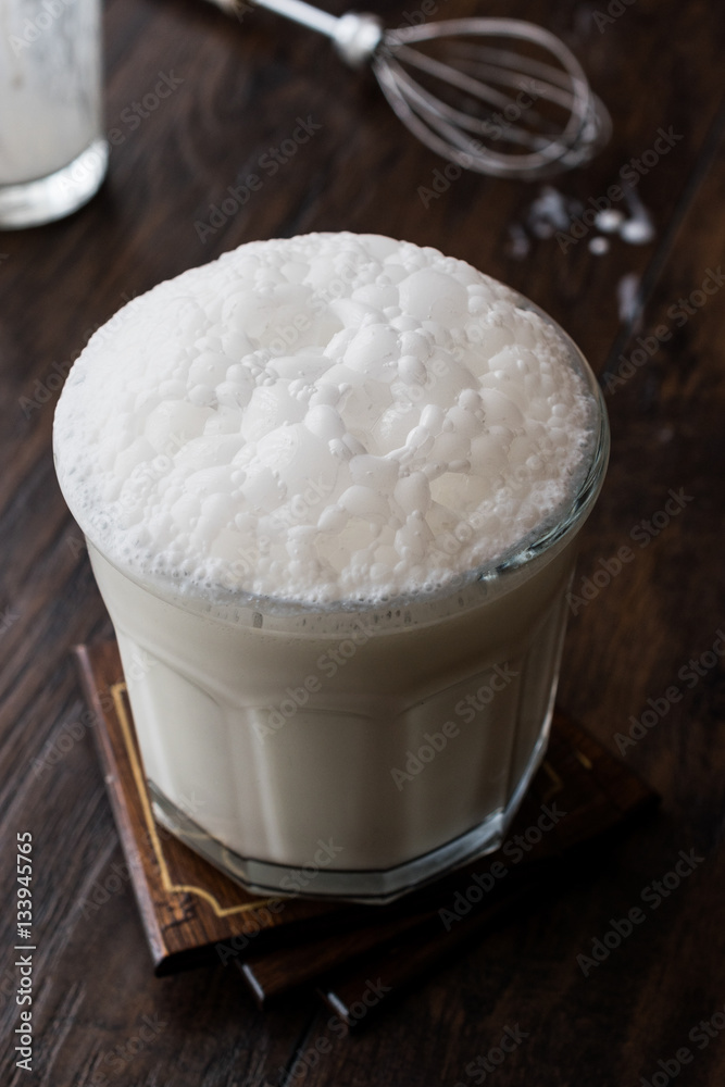 Turkish Drink Ayran or Kefir / Buttermilk made with yogurt. Turkish Drink Ayran or Kefir / Buttermilk made with yogurt.