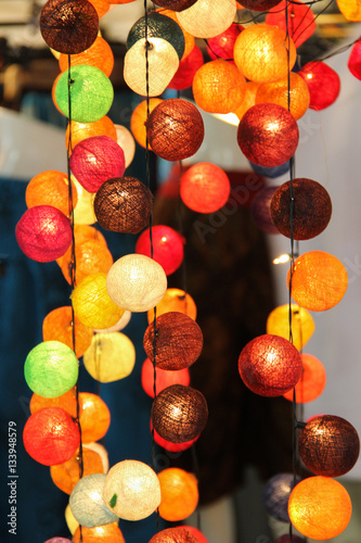 Asian Paper Lantern Lamp