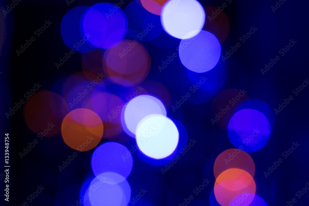 defocus blur of blue and red lights festive background defocus blur of blue and red lights festive background