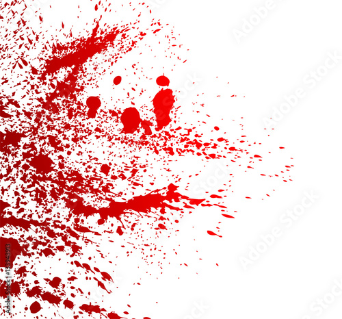 Vector blood splatters.