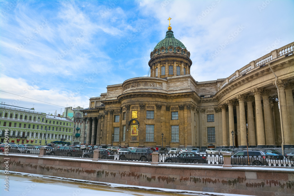 Kazan Cathedral on the Griboyedov Canal, St. Petersburg