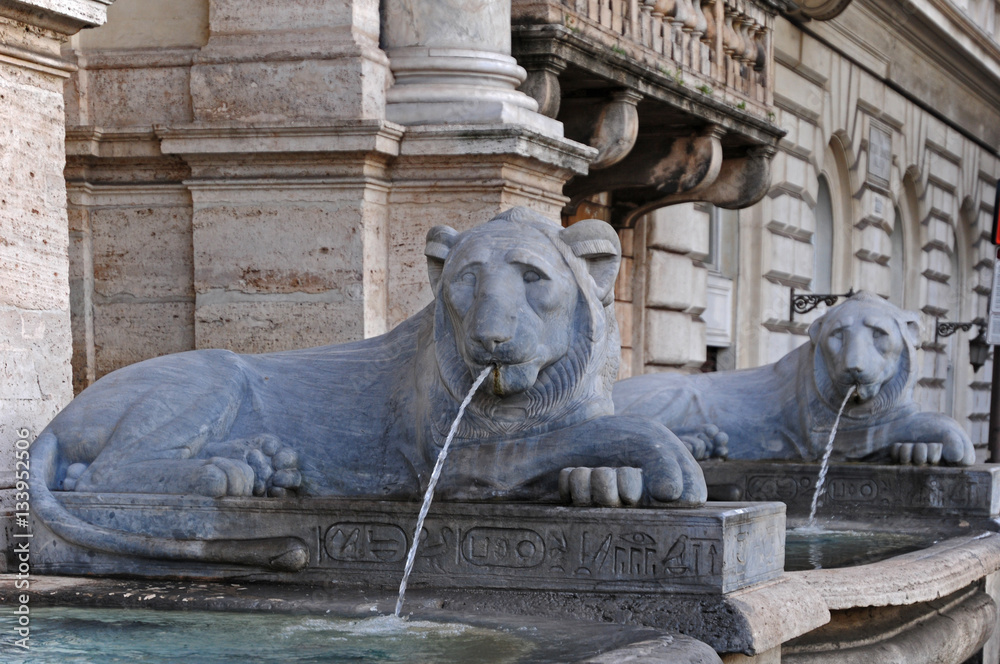 Roma, la Fontana dell'Acqua Felice