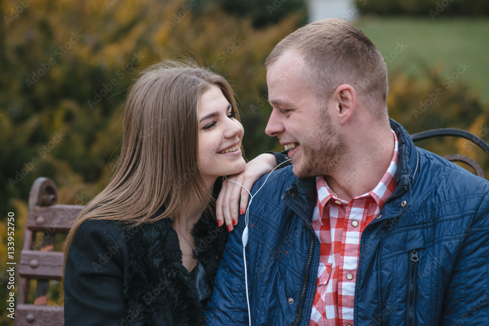 Fototapeta premium Couple in love