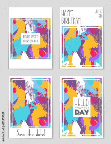 Abstract vector layout background set. For art template design, list, page, mockup brochure theme style, banner, idea, cover, booklet, print, flyer, book, blank, card, ad, sign, sheet,, a4.