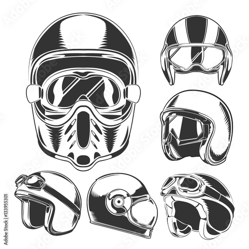 Motorcycle Helmet Collection