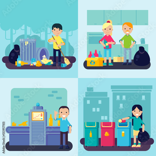 Flat Waste Concept
