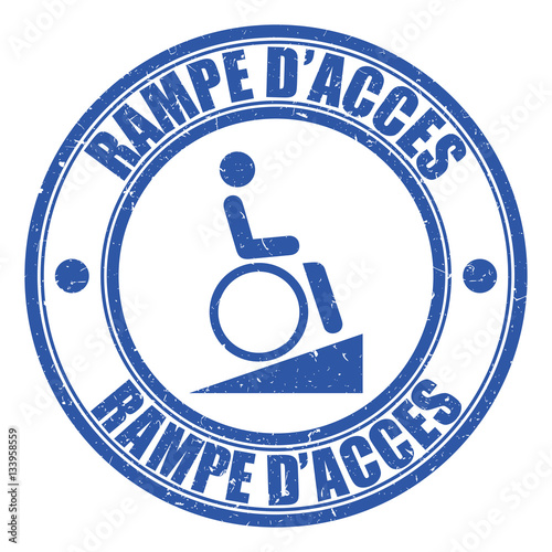 Logo rampe d'accès.