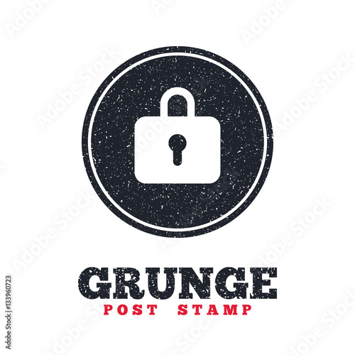 Lock sign icon. Locker symbol.