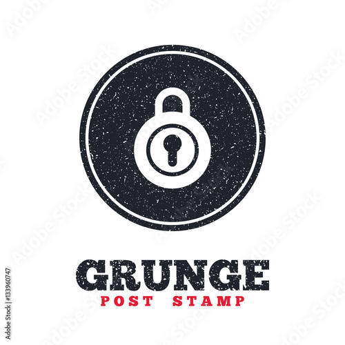 Lock sign icon. Locker symbol.
