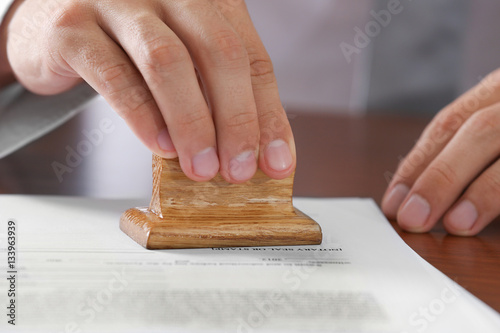 Notary public in office sta...