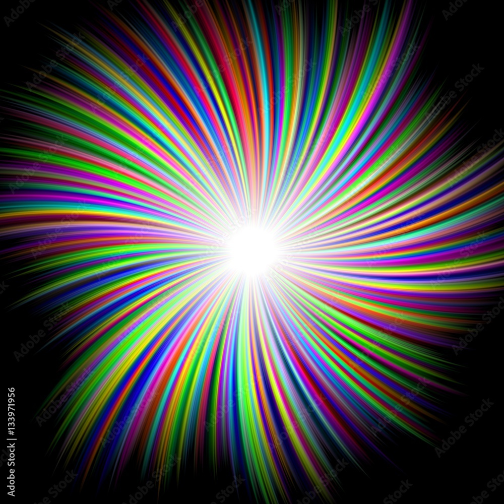 Circle rainbow rays beams graphic hypno hypnotic ball round Circle rainbow rays beams graphic hypno hypnotic ball round