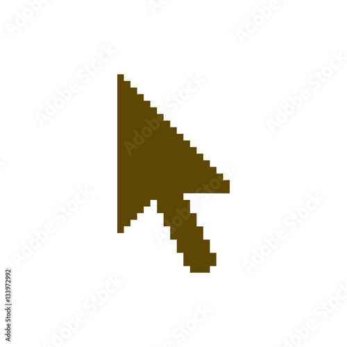 Vector arrow cursor icon