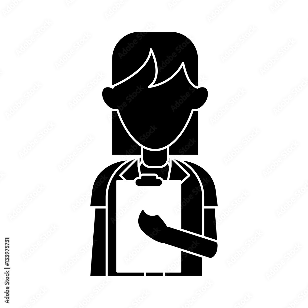 silhouette medical doctor stethoscope coat clipboard report vector illustration eps 10 silhouette medical doctor stethoscope coat clipboard report vector illustration eps 10