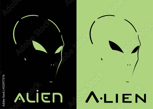 Alien. Alien head. Alien face. Green Mask. Racer. Rider. Pilot. Superhero. Villain. Artwork. Warrior Mascot. Warrior Head. Suitable for team identity, mascot, clothing, biker community, etc .