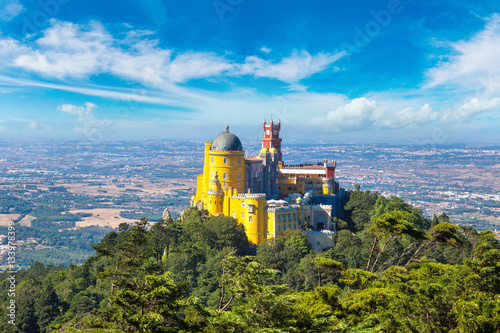 Pena National Palace in Sintra photo