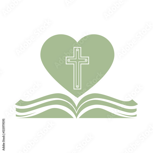 sacred holy bible icon vector illustration design