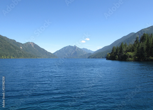 Lake Crescent and Mount Storm King at Olympic National Park © John
