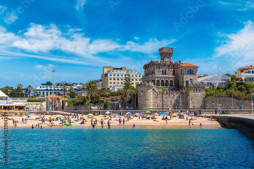 Public beach in Estoril