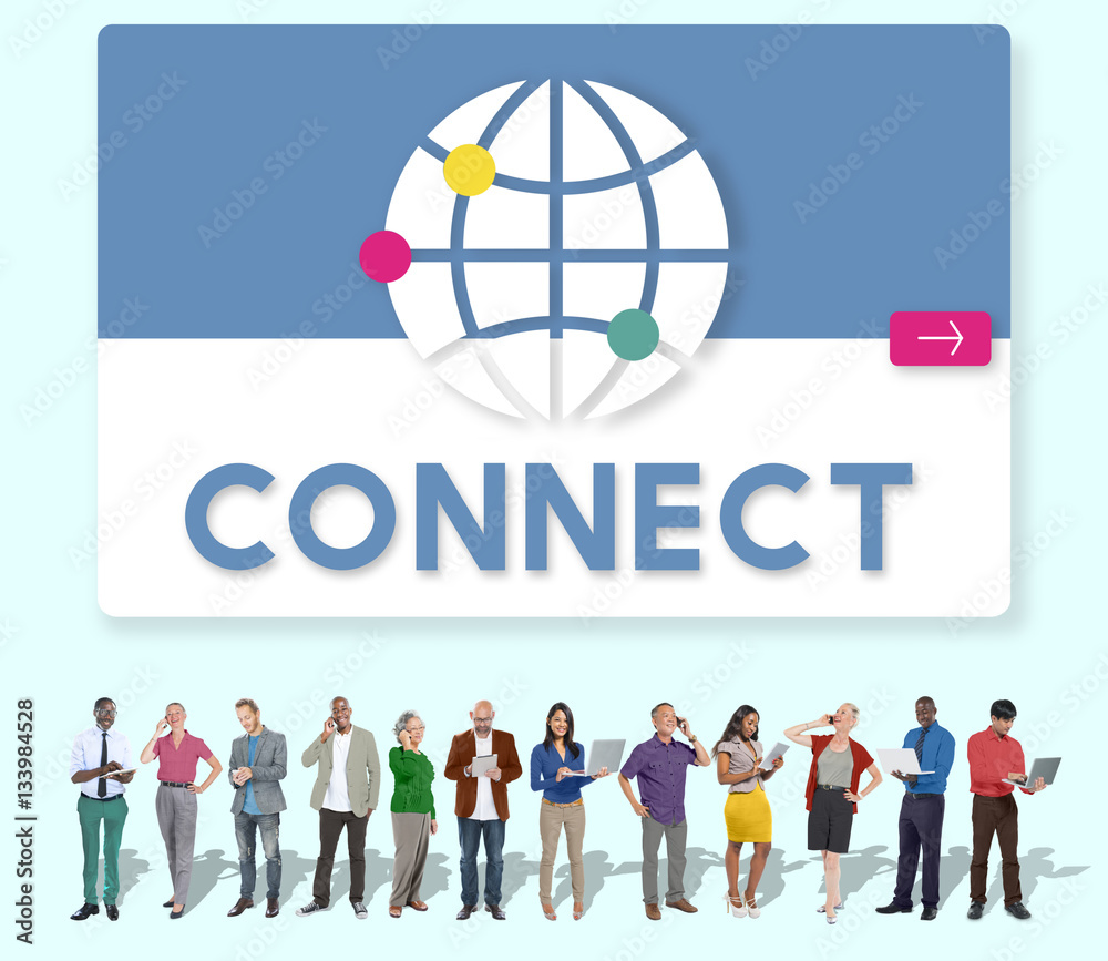 Global Communication Connection Networking Graphic Concept Global Communication Connection Networking Graphic Concept