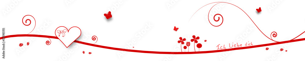 Schleife Rot Band Banner Stift Schleife Rot Band Banner Stift