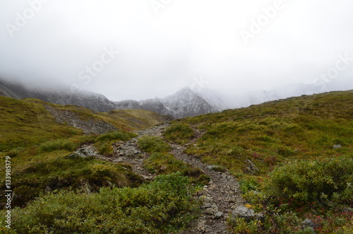 The harsh and majestic Sayan mountains.