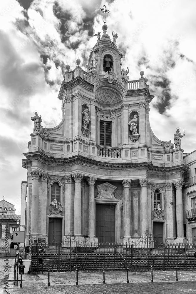 Collegiata Basilica, Catania, Sicily, Italy