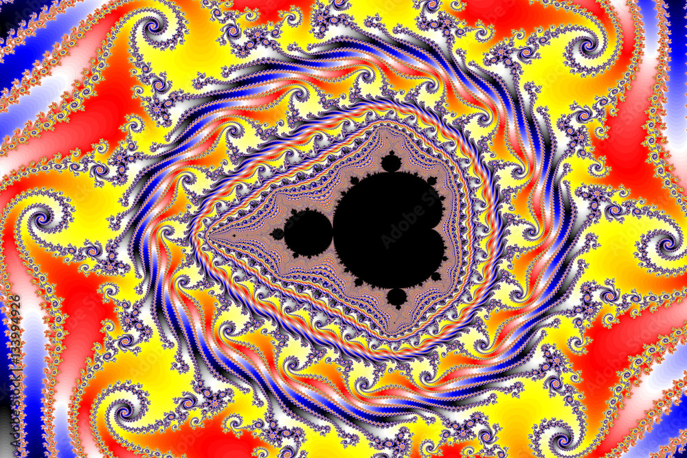Obraz premium Fraktal Mandelbrota (detal)