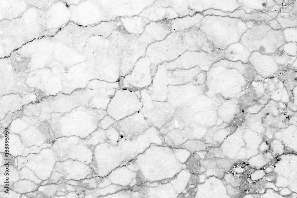 Obraz premium White natural marble texture pattern for background or skin tile luxurious. picture high resolution. 