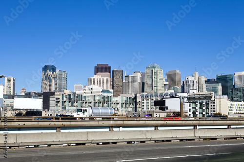 Canvas Print skyline of San Francisco, California, United States.
