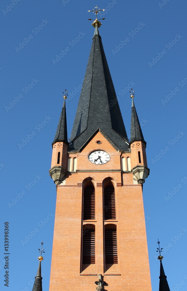 Medieval bell tower in Bohemia, Czech Republic