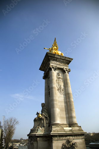 Statue in Paris  France