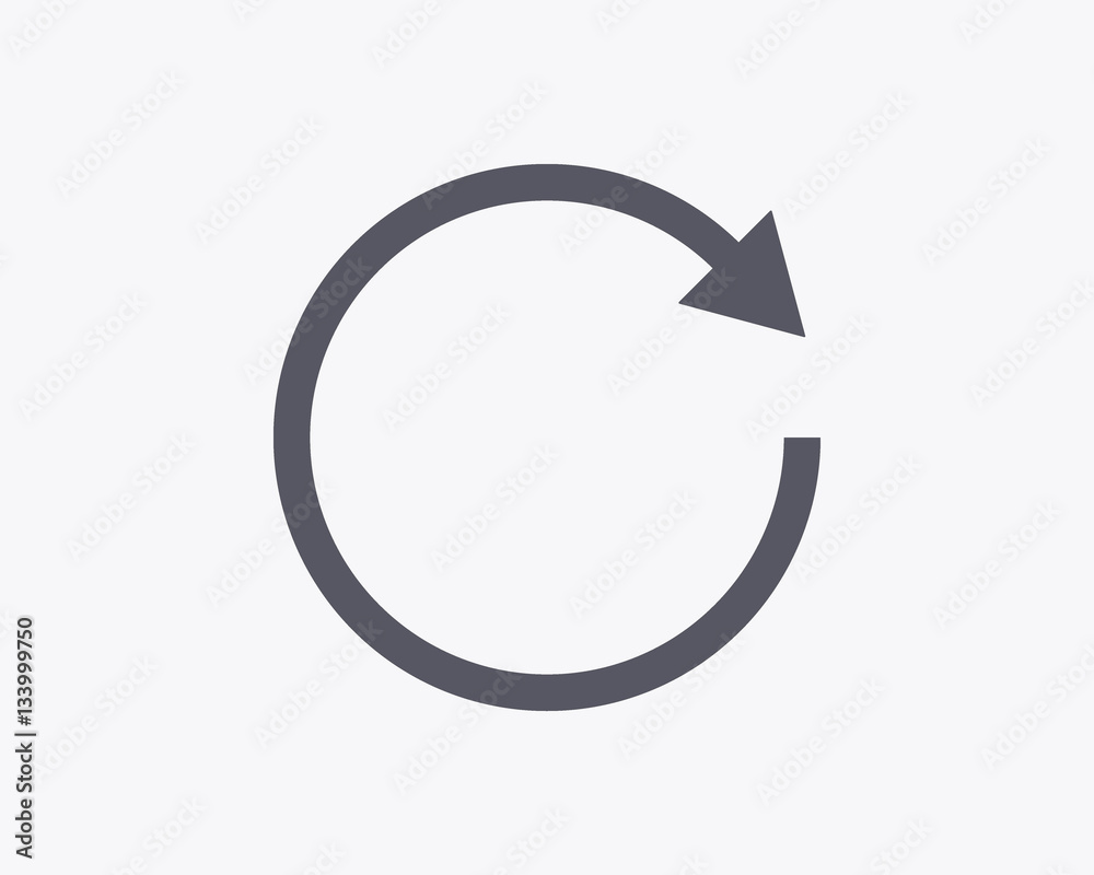 Reload Icon - Vector illustration Reload Icon - Vector illustration