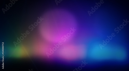 Abstract colorful background photo (on-screen projection, nice texture). Big round spots. 
