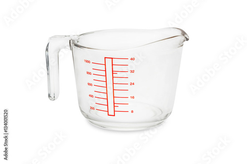 glass measuring bowl