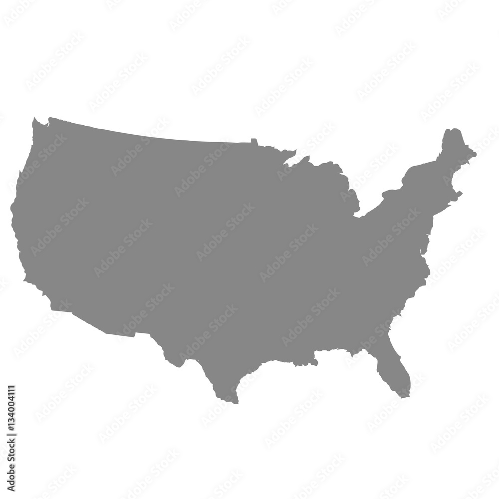 usa map flag