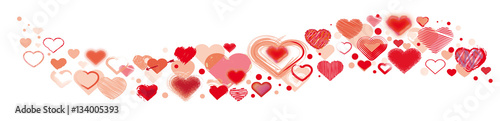 valentine - viele verschiedene Herzen
