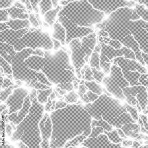 Seamless electricity background. EPS 10