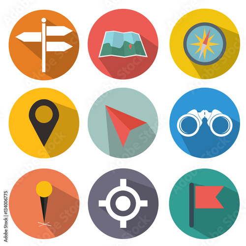 Location icons